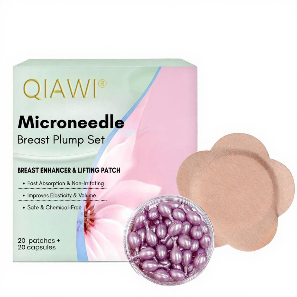 QIAWI® Microneedle Breast Plump Set - LIMITED-TIME OFFER | Let out the Best Confidence in YOU!💕