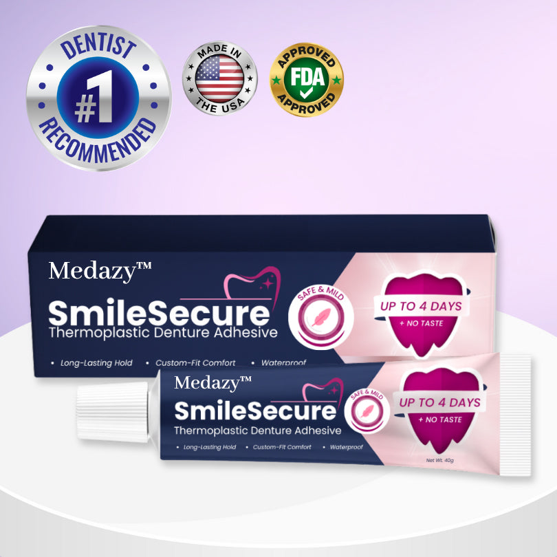 Medazy® SmileSecure Thermoplastic Denture Adhesive