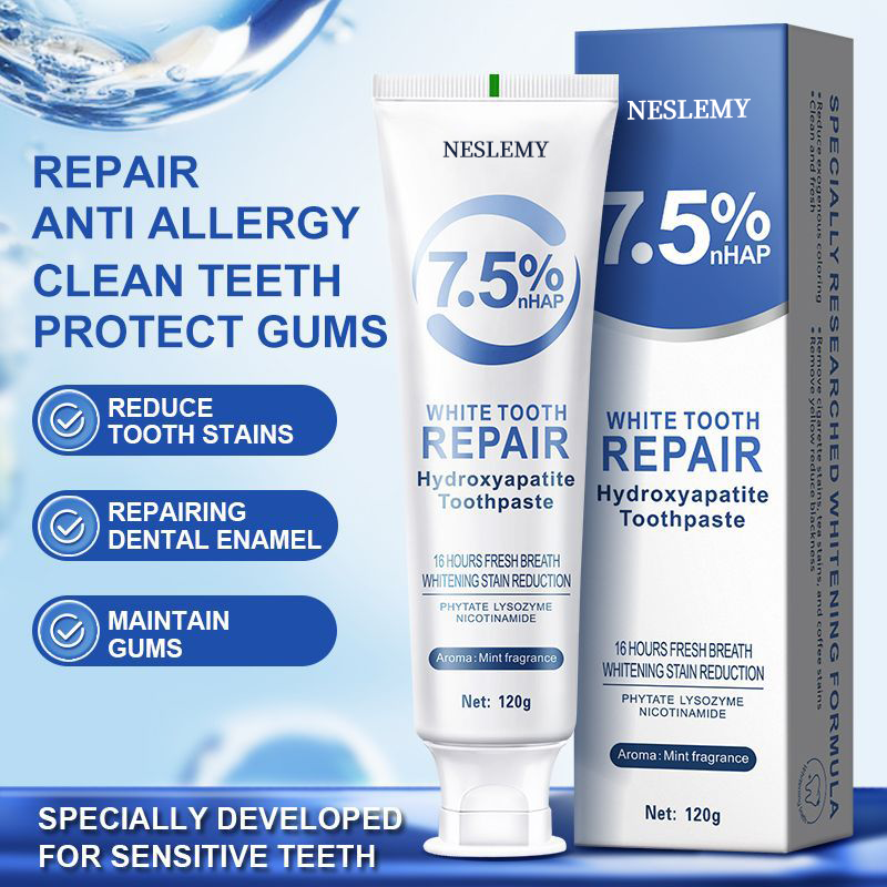 NESLEMY™ White Teeth Repair Hydroxyapatite Toothpaste💎