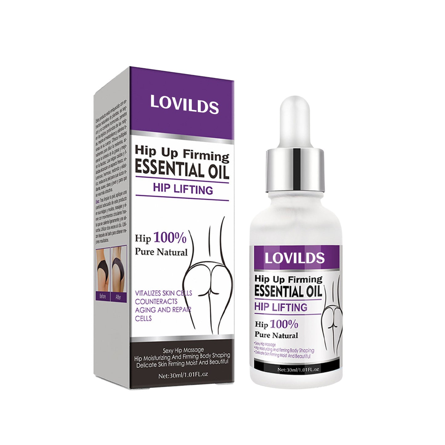 💝LAST DAY SALE-80% OFF 💖LOVILDS™ Hip Plump Up Oil