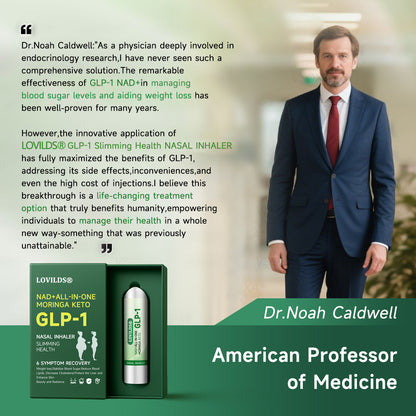 [Official Store] LOVILDS® NAD+ ALL-IN-ONE MORINGA KETO GLP-1 Nasal Inhaler | ⏳ Fast Fat Burn & Metabolic Balance
