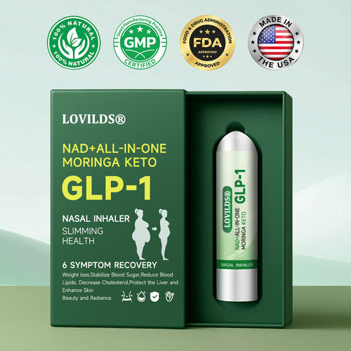 [Official Store] LOVILDS® NAD+ ALL-IN-ONE MORINGA KETO GLP-1 Nasal Inhaler | ⏳ Fast Fat Burn & Metabolic Balance