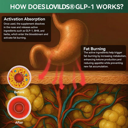 [Official Store] LOVILDS® NAD+ ALL-IN-ONE MORINGA KETO GLP-1 Nasal Inhaler | ⏳ Fast Fat Burn & Metabolic Balance