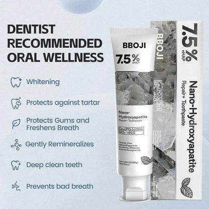 BBOJI™ Fluoride-Free Nano-Hydroxyapatite Toothpaste🦷(ADA recommended)(🎁Flash Sale - Don’t Miss Out)
