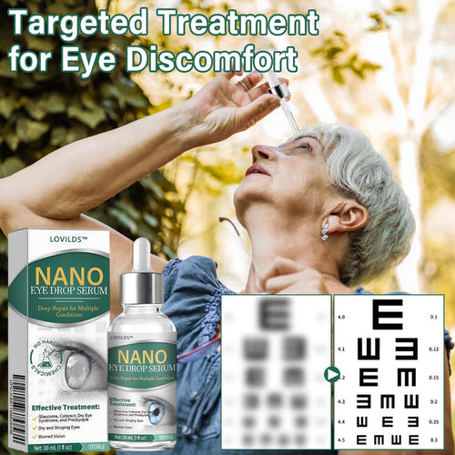👩‍⚕️LOVILDS™ Nano Eye Drops Serum ✅FDA Approved(Suitable for presbyopia, dry eye syndrome, glaucoma, and cataracts) 👀