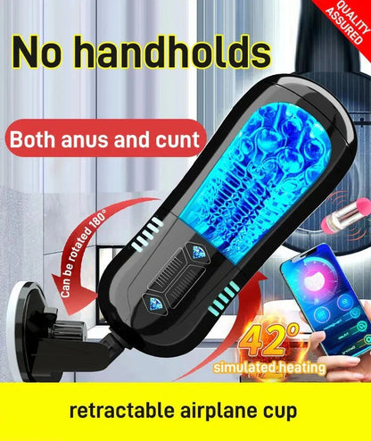 [Confidential Delivery] 💖Overachiever Pro- Bay 10 Sucking Vibrating Male Stroker– 18+ Only