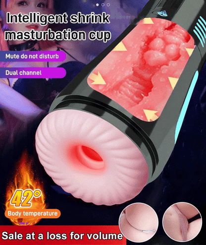 [Confidential Delivery] 💖Overachiever Pro- Bay 10 Sucking Vibrating Male Stroker– 18+ Only