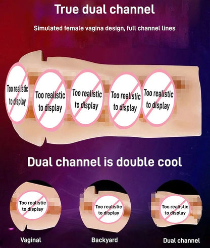 [Confidential Delivery] 💖Overachiever Pro- Bay 10 Sucking Vibrating Male Stroker– 18+ Only