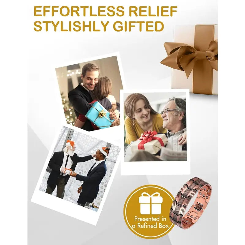 Copper magnetic bracelet——Relieve fatigue and promote blood circulation✨