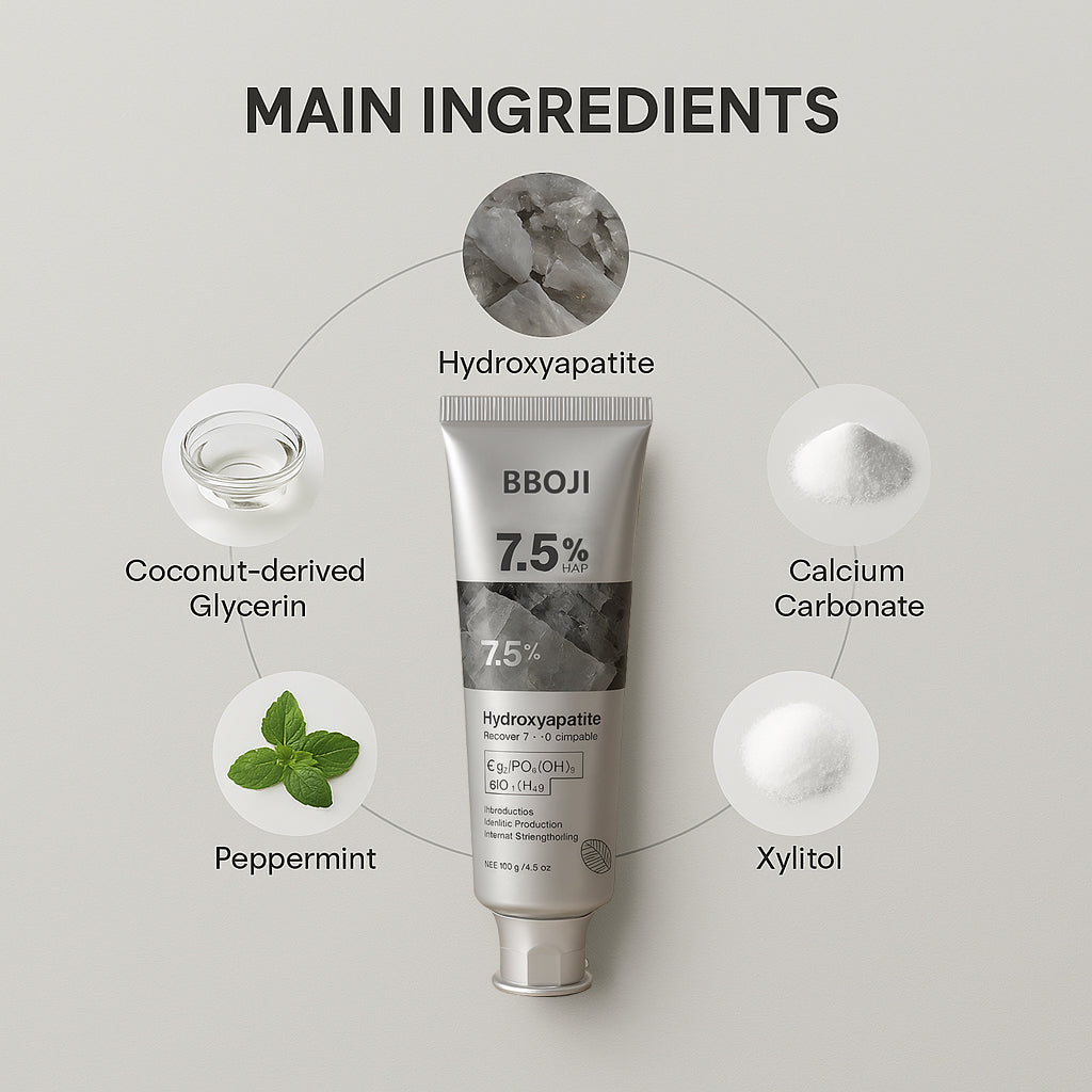 BBOJI™ Fluoride-Free Nano-Hydroxyapatite Toothpaste🦷(ADA recommended)(🎁Flash Sale - Don’t Miss Out)