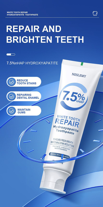 NESLEMY™ White Teeth Repair Hydroxyapatite Toothpaste🦷