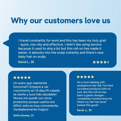 Hair Growth Roll-On Serum – See hair growth in 4 weeks