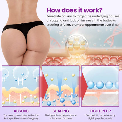 （Limited Time Discount 🔥 Last Day) LOVILDS™ InstaBum Buttock Enhancing Cream